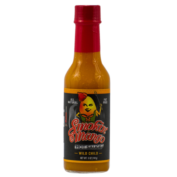 Bottle of Smokin' Mango Wild Child Sauce